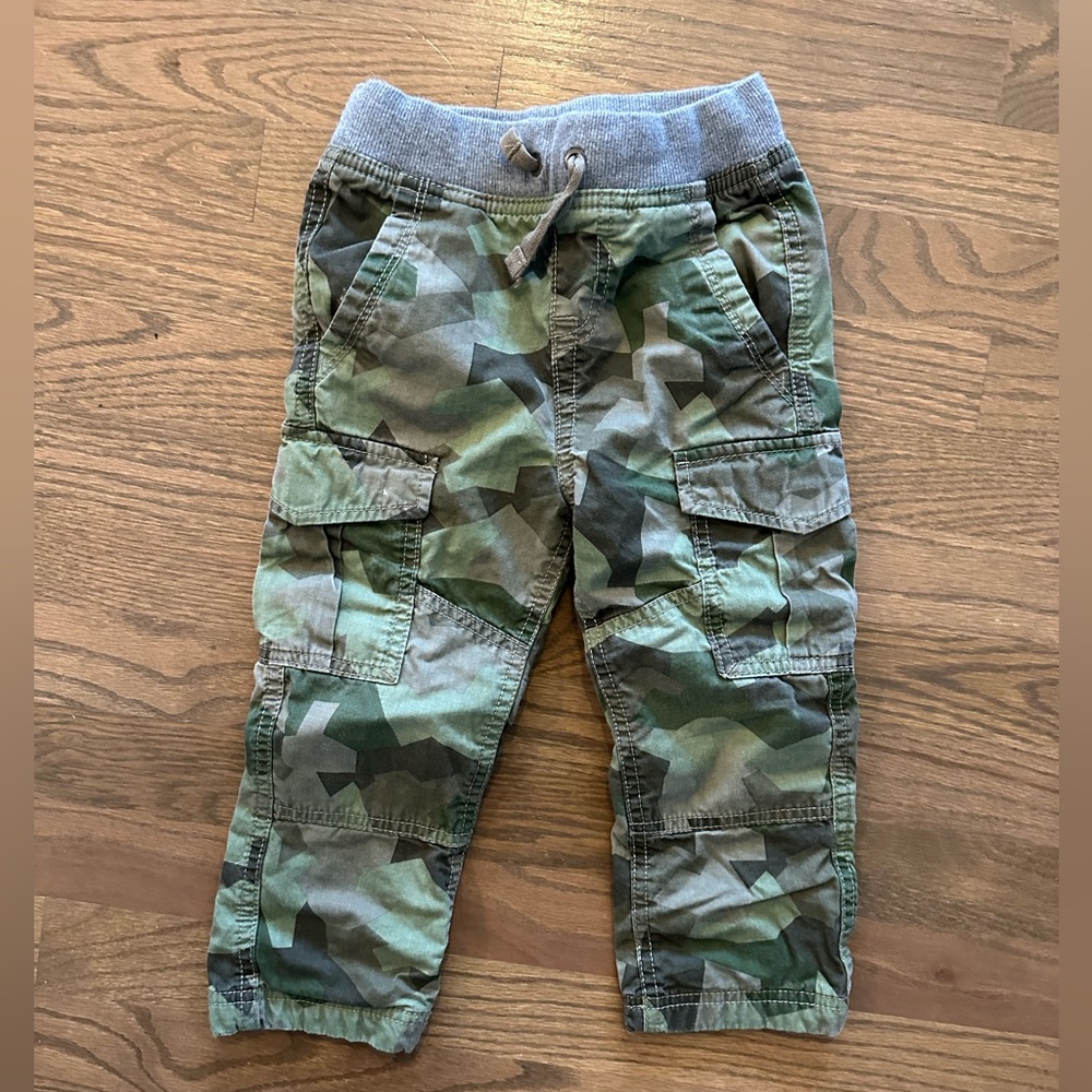 Hannah Andersson Camo Pants 3T **see other listing for twin match**
